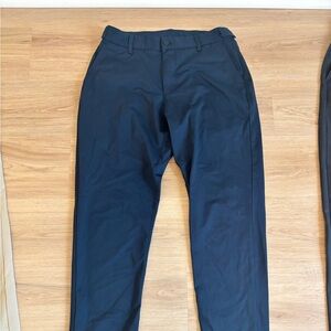YoungLA Black Slim Fit Chinos